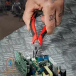 زاویه جانبی از ساختار مقاوم و ارگونومیک انبر RH-1304