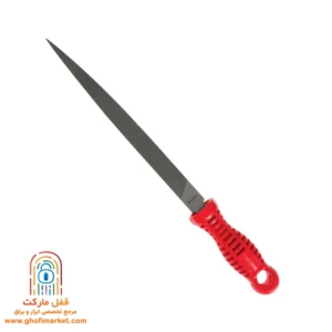 نمای جلوی سوهان دقیق ذوزنقه‌ای ایران پتک PD22202