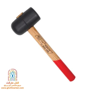 چکش لاستیکی یک سر تخت – یک سر کروی ایران پتک مدل AN 6041