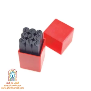مجموعه سنبه شماره‌کوب ایران پتک مدل LM 2411 با جعبه پلاستیکی