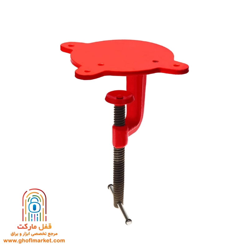 mobile-bench-vise-base-120-iran-potk-ka121051 تصویر پایه اتصال متحرک گیره رومیزی 120 ایران پتک مدل KA121051