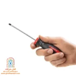 دسته پلاستیک TPR دو جزئی پیچ گوشتی QB1112