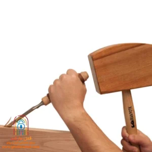 پتک چوبی ایران پتک در حال استفاده در کارگاه