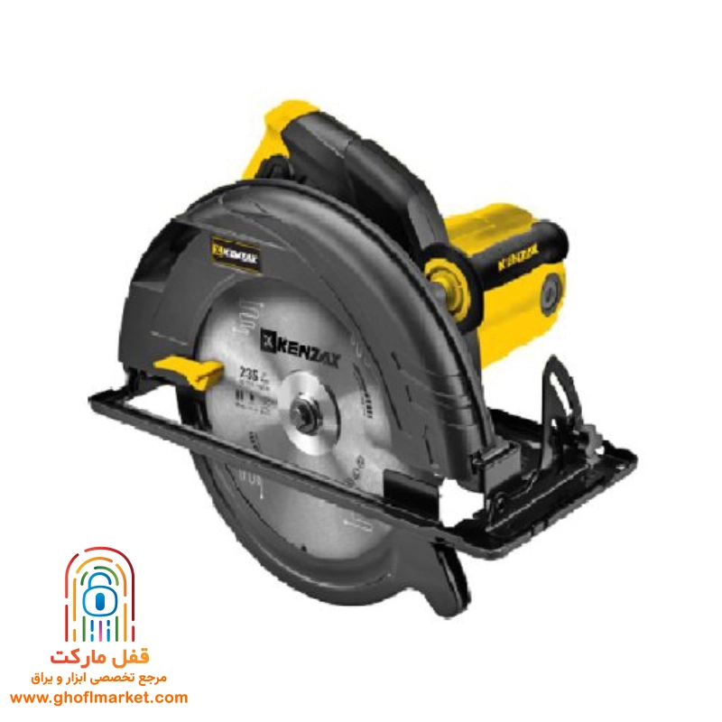kenzax-235mm-wood-saw-4323 تصویر اره گردبر ۲۳۵ میلیمتر کنزاکس مدل 4323