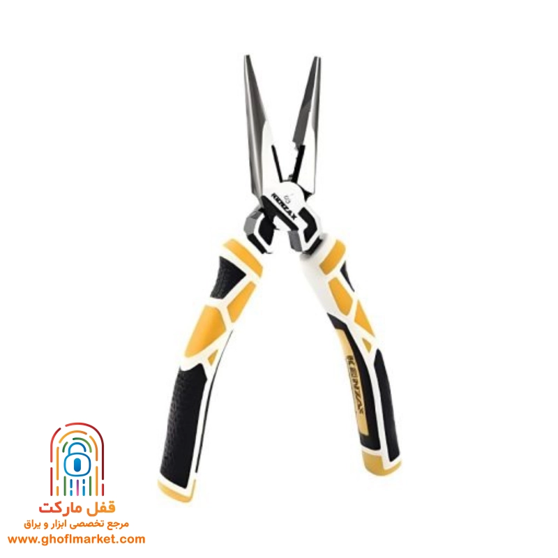 kenzax-9030-hand-tool. تصویر دم باریک ۶ اینچ تایگر پلاس کنزاکس مدل ۹۰۳۰