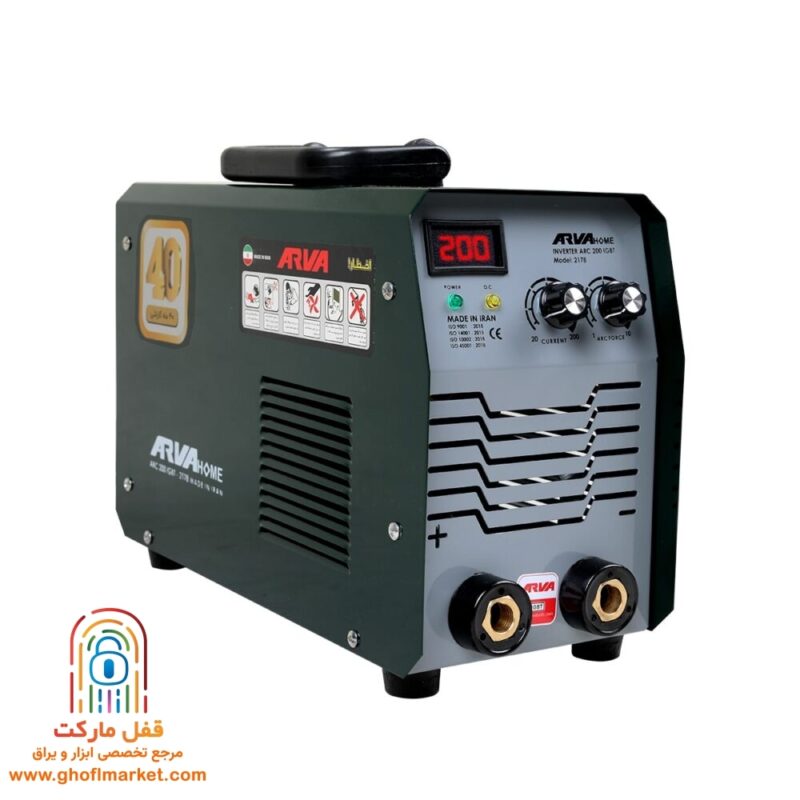 تصویر دستگاه جوش 200 آمپر آروا مدل 2178B