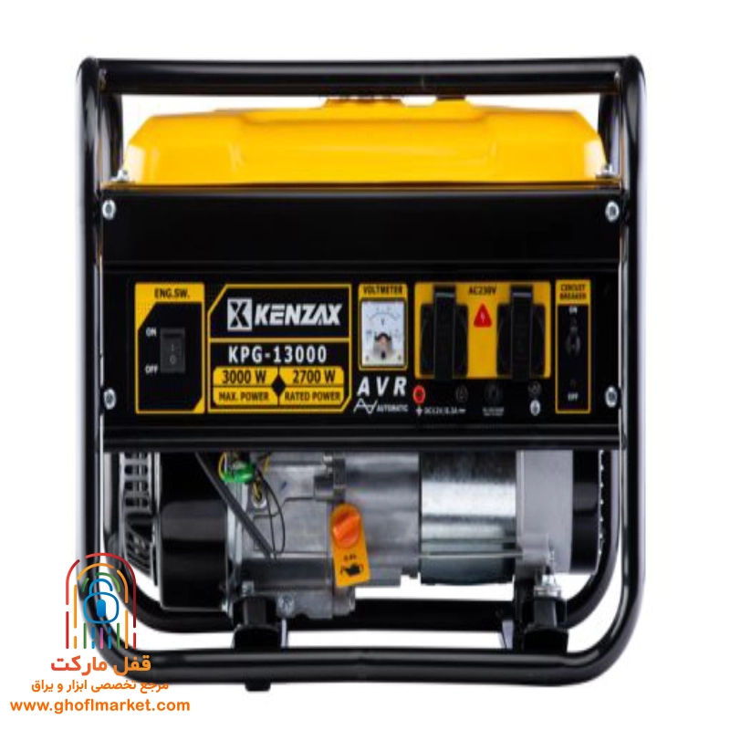 kenzax-generator-kpg13000 (2) موتور برق کنزاکس مدل KPG-13000