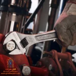 آچار فرانسه رونیکس RH-2440 با پیچ روان و مقاوم