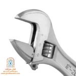 نمای نزدیک پیچ تنظیم دقیق آچار فرانسه رونیکس RH-2431