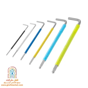 ست آلن رونیکس RH-2042 با نوک سخت‌کاری‌شده