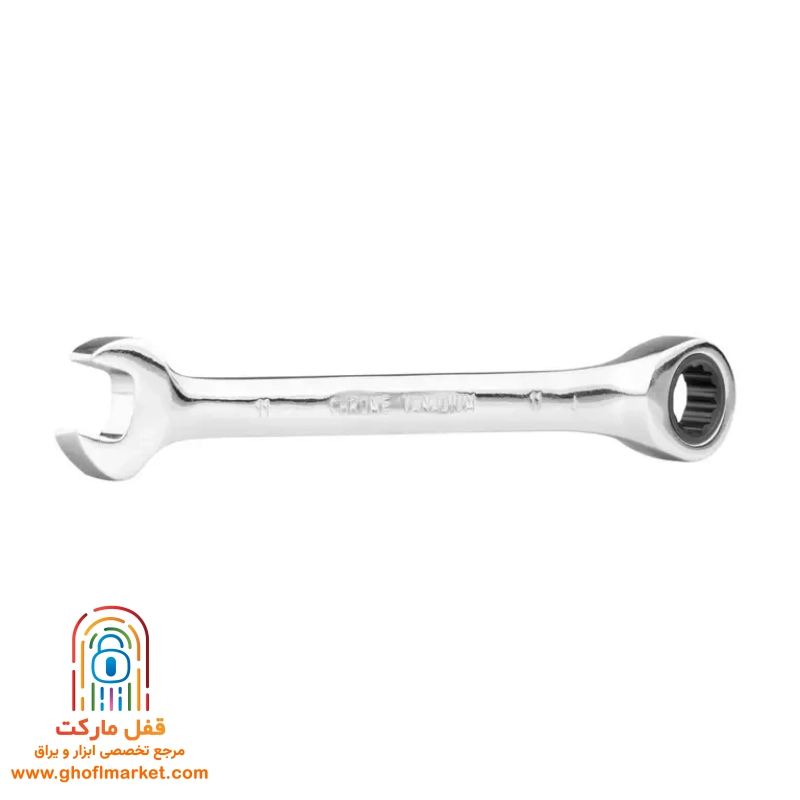 ronix-ratchet-wrench-RH-2161 (2) آچار یک سر تخت یک سر جغجغه رونیکس RH-2161 سایز 11 میلیمتر