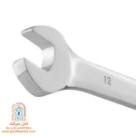 نمای نزدیک سر جغجغه‌ای آچار رونیکس RH-2162