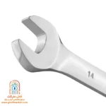 نمای نزدیک سر جغجغه‌ای آچار رونیکس RH-2164