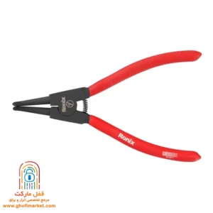 انبر خار جمع‌ کن رونیکس RH-1717 سر کج مقاوم