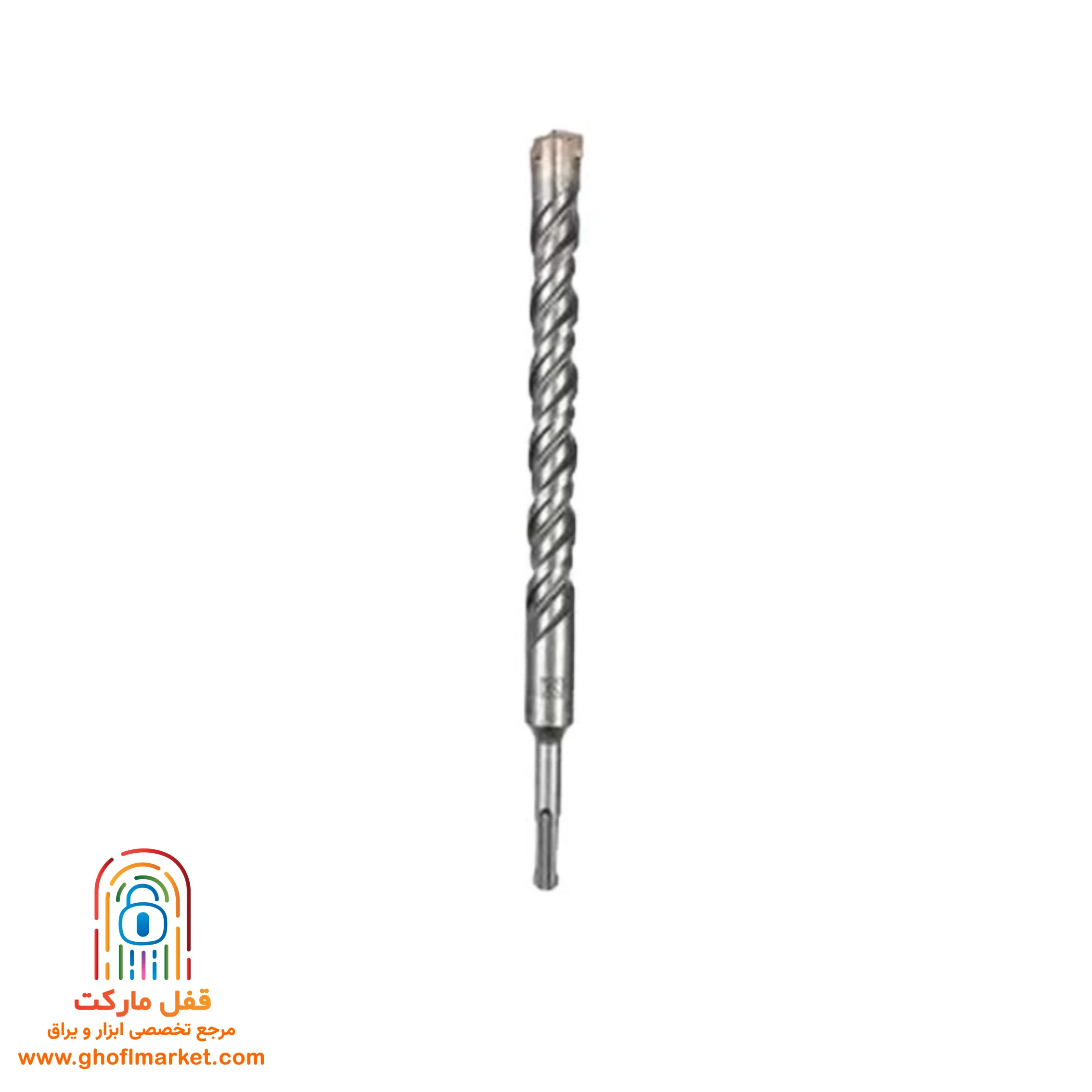 260mm-length-14mm کاربر با بتنکن و مته 7334 دیوار بتنی را سوراخ میکند