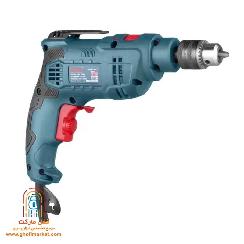 450w-motor-ventilation دریل چکشی رونیکس 2121 با سهنظام آچاری ۱۰ میلیمتری و دسته ارگونومیک