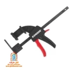 پیچ دستی فشاری فانتزی ۱۵ سانت کنزاکس مدل 9115 با فک فلزی و دسته پلاستیکی