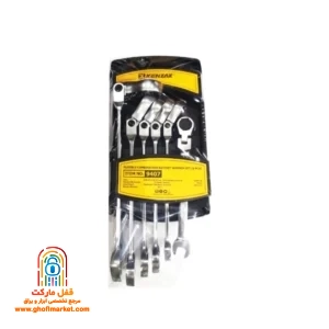 چرخ‌دنده ۷۲ دندانه در سر رینگی آچار تاشو 9407