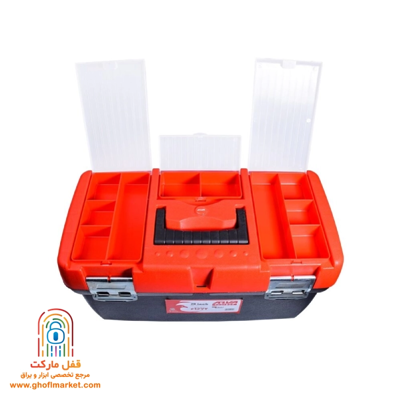 تصویر جعبه ابزار پلاستیکی 20 اینچی مدل 4528 آروا 