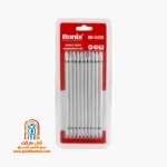 سر پیچ گوشتی دو سر چهارسو ۱۵۰ میلیمتری رونیکس RH-5435 با روکش براق