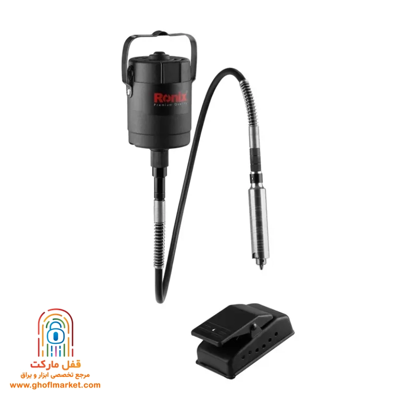 ronix-flex-shaft-kit-3450 کیت کامل فرز مینیاتوری پدالی رونیکس 3450 با موتور، شفت، دسته و پدال