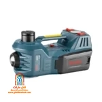 جک هیدرولیک ۵ تنی RH-4990 در نمای جانبی با پایه فلزی عریض