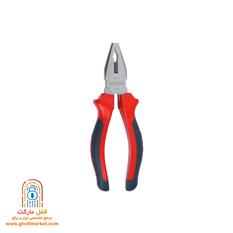 arva-pliers-6inch-4160 (2) بدنه فولاد کروم وانادیوم فورجشده انبردست ۴۱۶۰ با سطح صیقلی