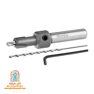 مته خزینه الماسه 3/5 رونیکس مدل RH-5302 با تیغه تنگستن کارباید و بدنه مقاوم