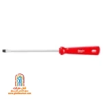 پیچ گوشتی دو سو رونیکس RH-2769 با میله ۱۵۰ میلی متر و دسته کریستالی قرمز