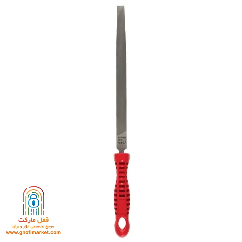 half-round-file-250mm سوهان نیم گرد ایران پتک 250 میلی متر با دسته پلی پروپیلن