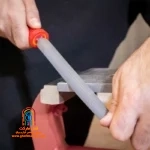 کاربرد سوهان نیم گرد ایران پتک در کارگاه صنعتی