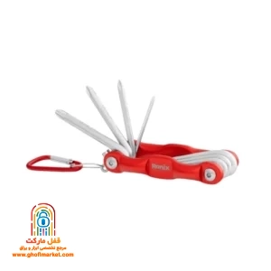 ست پیچ گوشتی چاقویی آلومینیومی 8 عددی رونیکس مدل RH-2901 نمای کلی