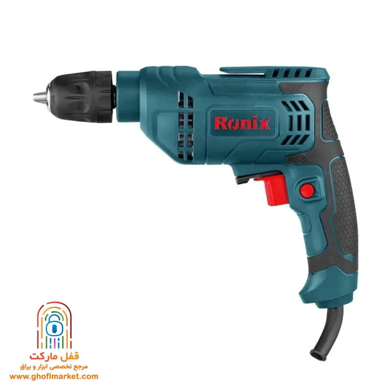 lightweight-1-28kg-2107a دریل 2107A روی ترازو نمایش وزن ۱.۲۸ کیلوگرم