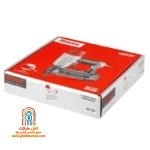 جعبه رنگی رونیکس شامل میخکوب RA-T50 و آچار و ظرف روغن و شلنگ بادی