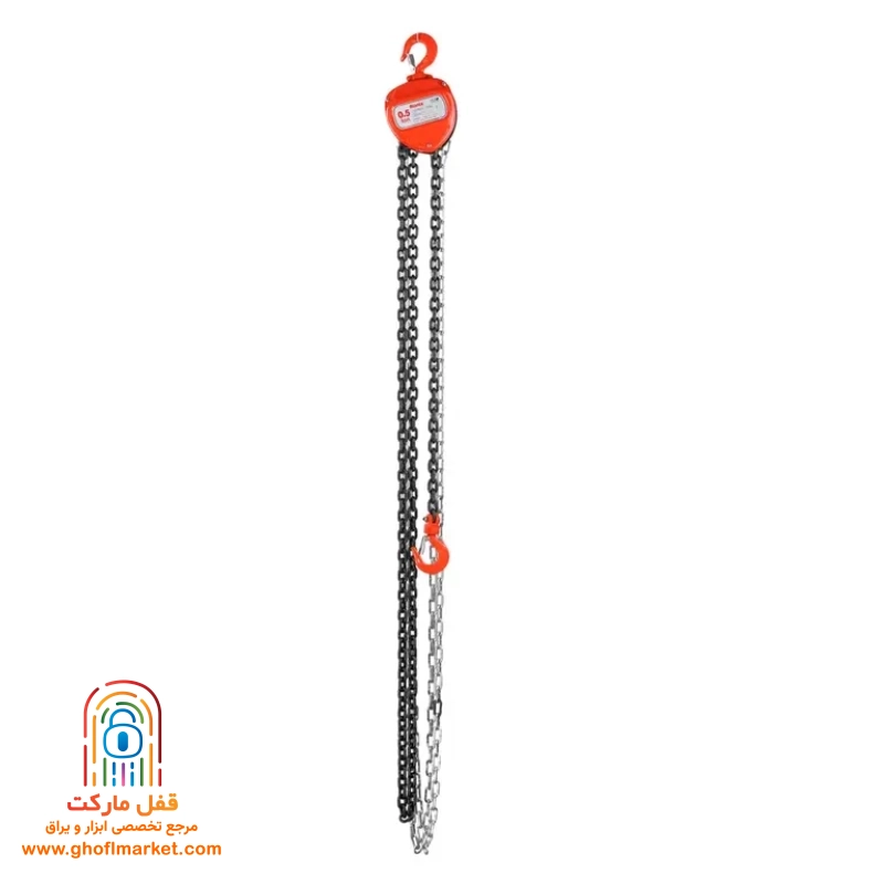 ronix-0-5t-chain-hoist-lift جرثقیل زنجیری 0.5 تن رونیکس مدل RH-4101 با زنجیر 3 متری