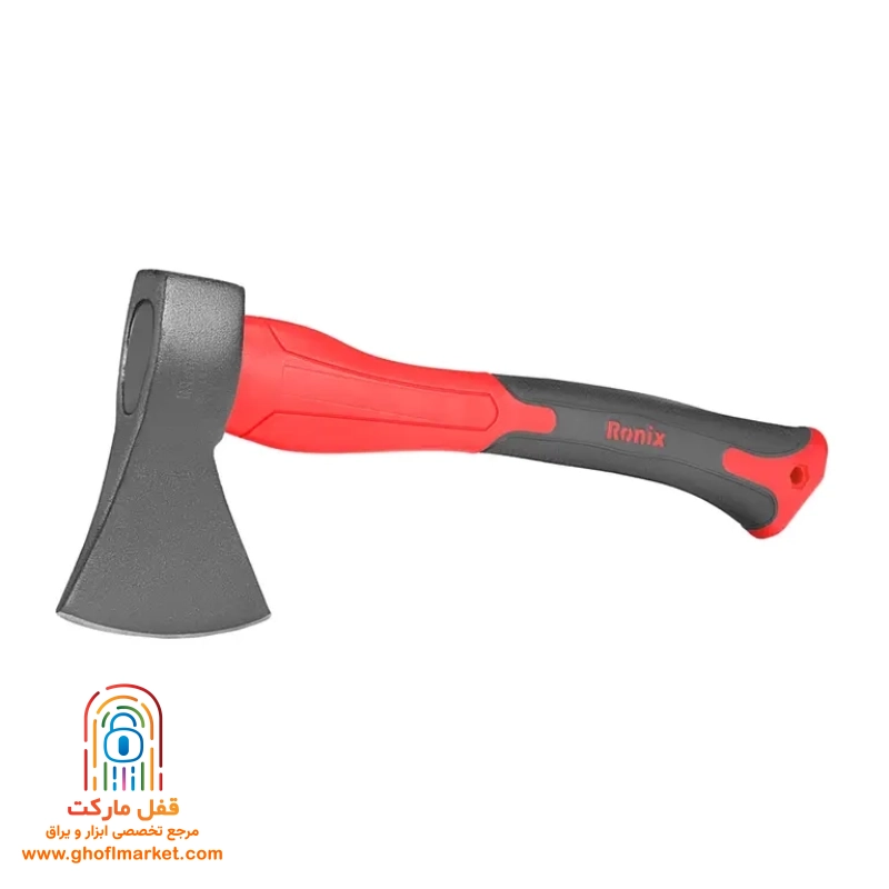 ronix-600g-axe تبر 600 گرمی رونیکس مدل RH-4700 با تیغه فولادی و دسته فایبرگلاس