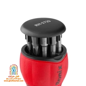 محفظه ذخیره سازی سری ها در انتهای دسته پیچ گوشتی رونیکس RH-2729