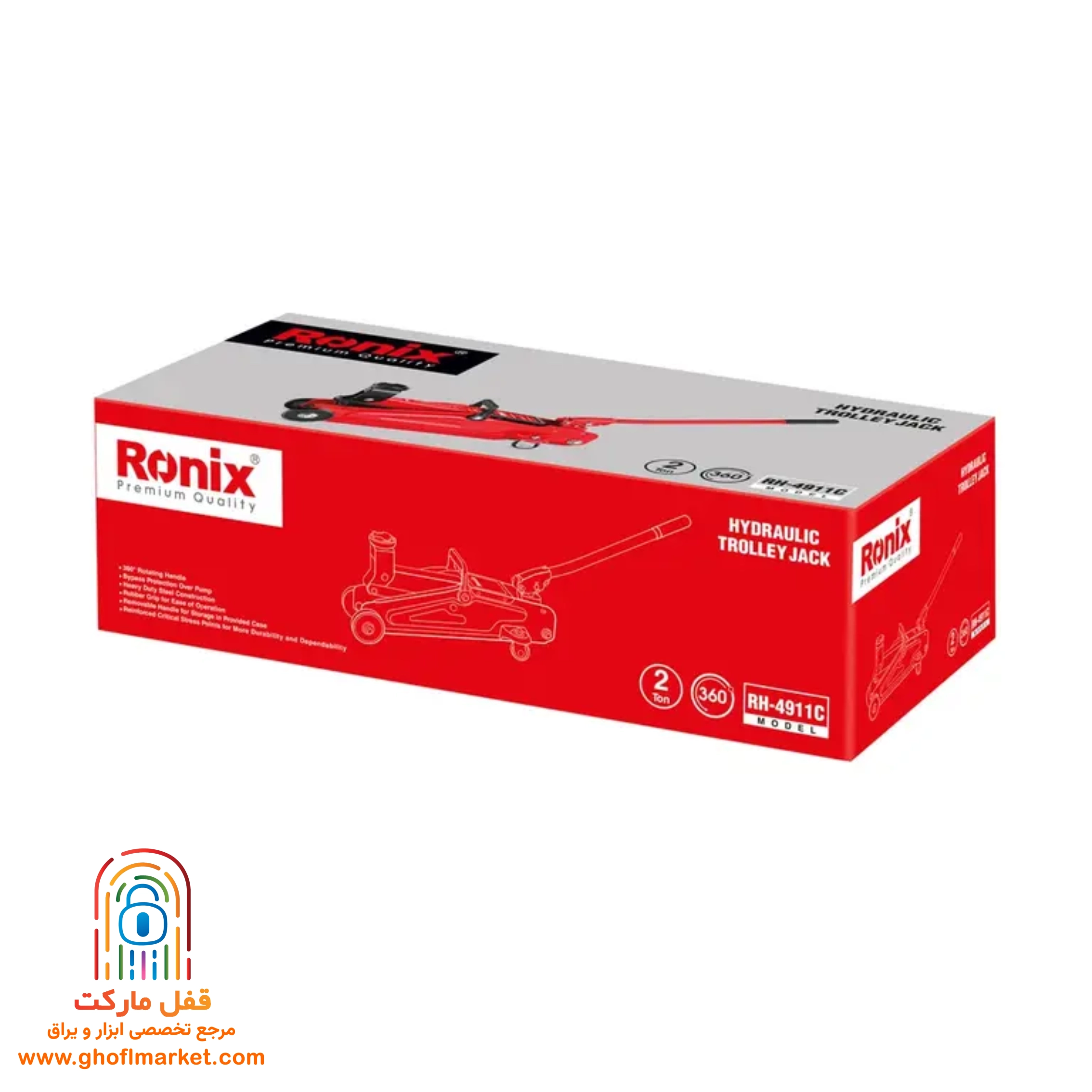 جک سوسماری رونیکس مدل RH-4911C — تصویر ۷