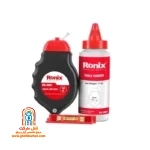 کیت کامل ریسمان بنایی رونیکس RH-9901 با نخ ۳۰ متری، گچ آبی و تراز دستی