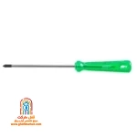 پیچ گوشتی تکی چهارسو کریستالی رونیکس RH-2858 سایز 125 در 5 میلی متر با دسته شفاف
