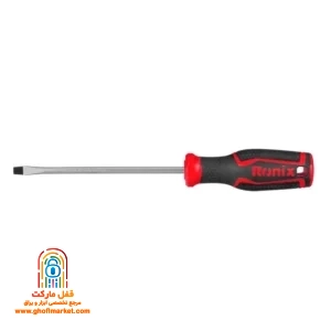 پیچ گوشتی تکی دوسو دورنگ رونیکس RH-2743 سایز 125 در 5 میلی متر با دسته TPR