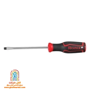 پیچ گوشتی تکی دوسو دورنگ رونیکس RH-2747 سایز 125 در 6 میلی متر با دسته TPR