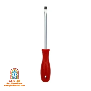 پیچ گوشتی تکی دوسو رونیکس RH-2788 سایز 200 در 8 میلی متر با دسته قرمز PP
