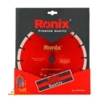 صفحه گرانیت‌بر ۲۳۰ میلیمتری رونیکس RH-3501 با سگمنت های برجسته و شیارهای خنک کننده