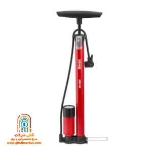 تلمبه دستی بدنه فلزی رونیکس مدل RH-4205 برای باد کردن تایر و تجهیزات بادی