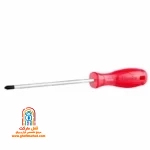 پیچ گوشتی چهارسو رونیکس مدل RH-2875 سایز 6 در 150 میلی متر با دسته پلاستیکی