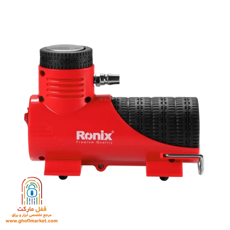 ronix-rh-4264-compressor کمپرسور فندکی رونیکس مدل RH-4264 با موتور 150 وات و چراغ LED