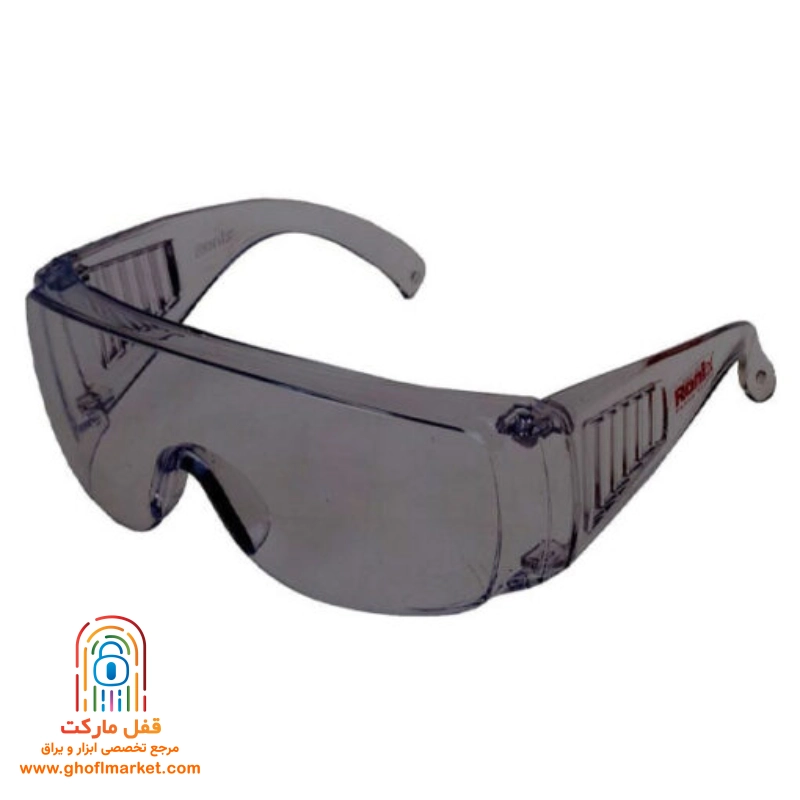 ronix-safety-glasses-rh9023 عینک ایمنی دودی رونیکس RH-9023 با لنز تیره و فریم مشکی