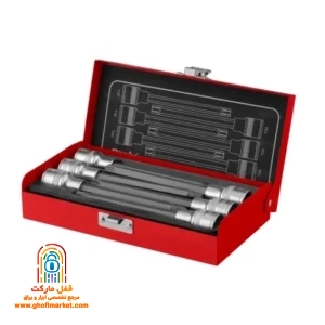 جعبه بکس 6 پارچه سری بیت تورکس رونیکس مدل RH-2691 با درایو 1/2 اینچ