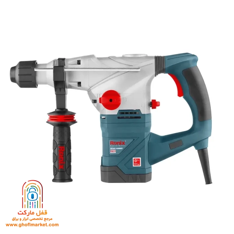rotary-hammer-ronix دریل بتن کن 4 شیار رونیکس مدل 2736 با موتور 1500 وات